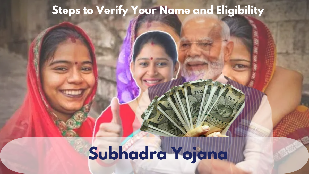 Subhadra Yojana: Steps to Verify Your Name and Eligibility