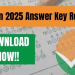 JEE Main 2025 Answer Key Released