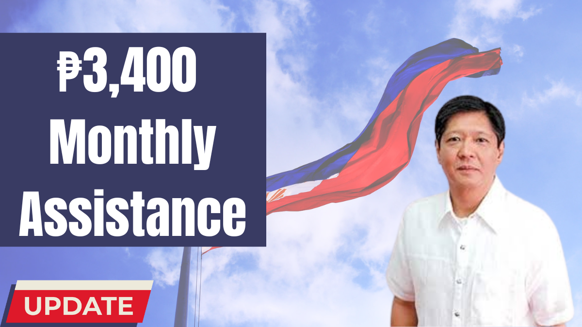 Filipinos ₱3,400 Monthly Assistance