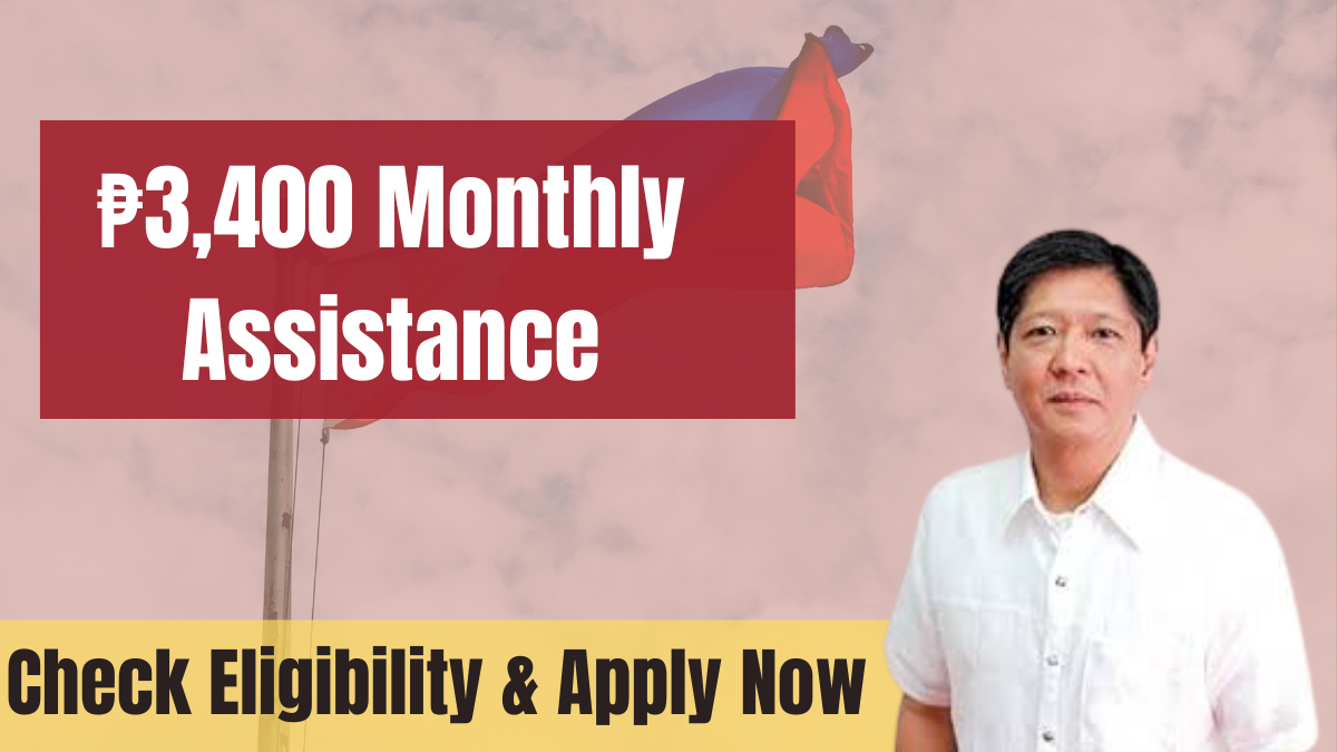 Filipinos ₱3,400 Monthly Assistance