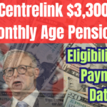 Centrelink $3,300 Monthly Age Pension