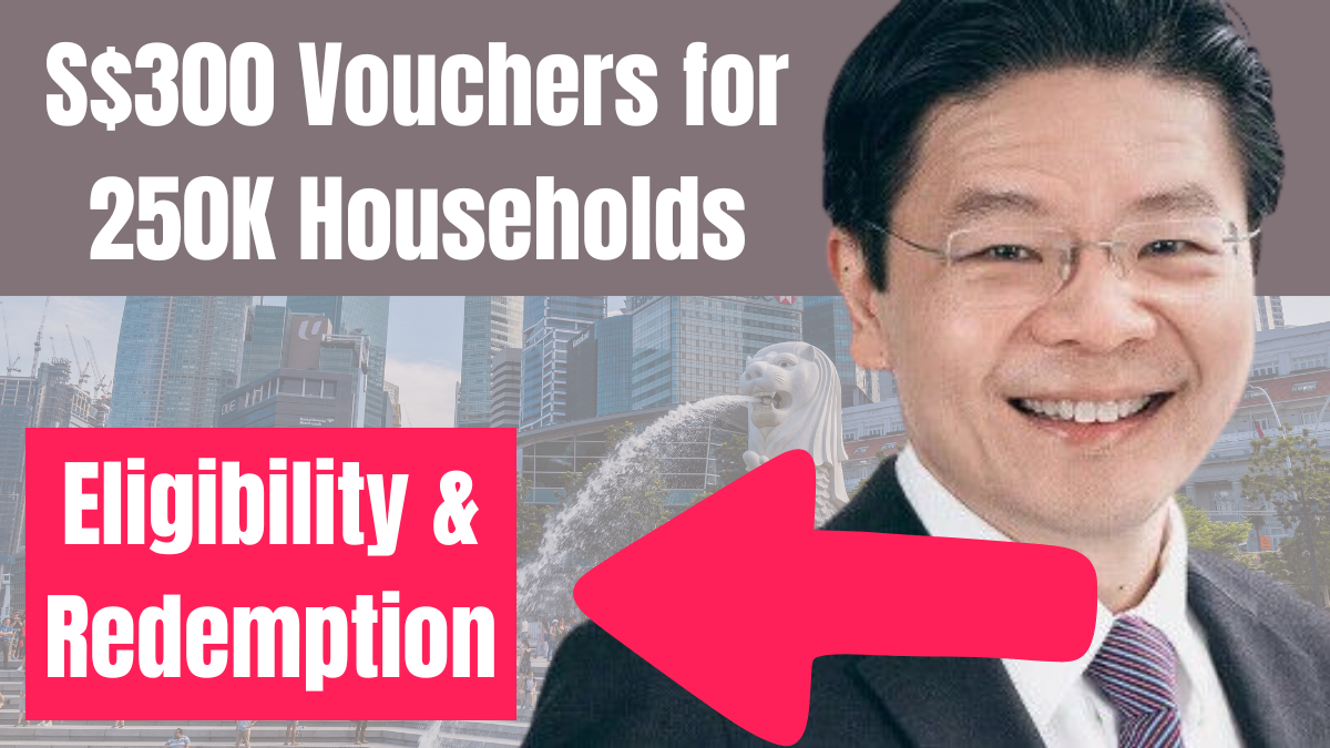 S$300 Singapore Vouchers for 250K Households