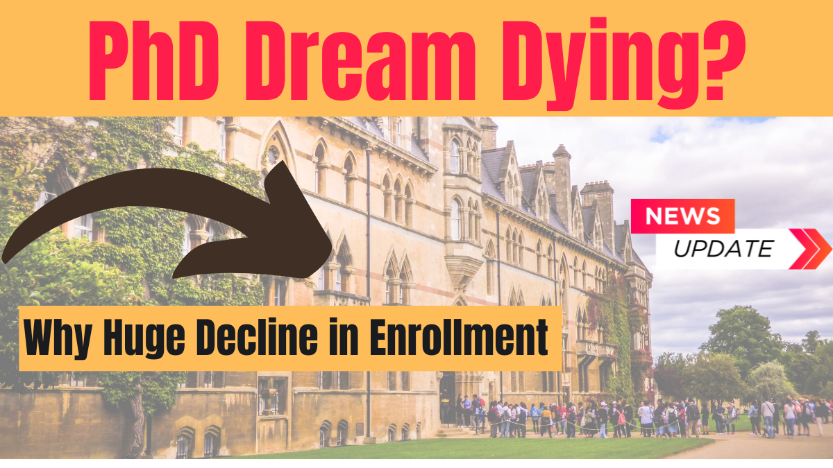 Is the PhD Dream Dying? Why Are Fewer Students Enrolling in Doctoral Programmes?