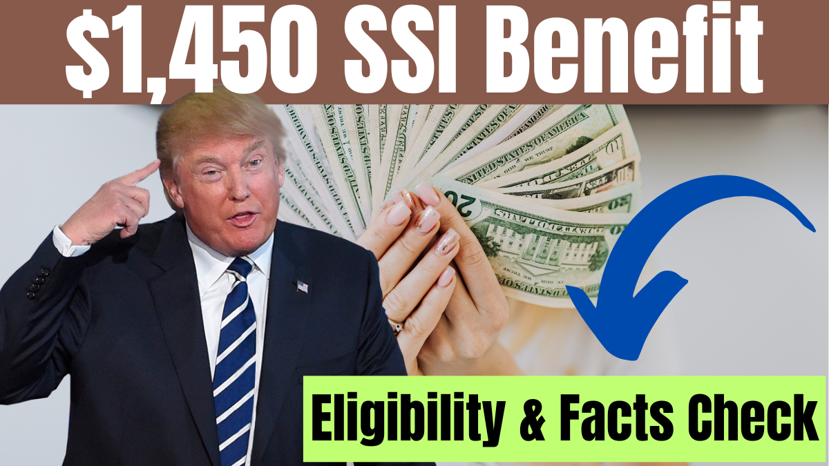 $1,450 SSI Benefit Effective