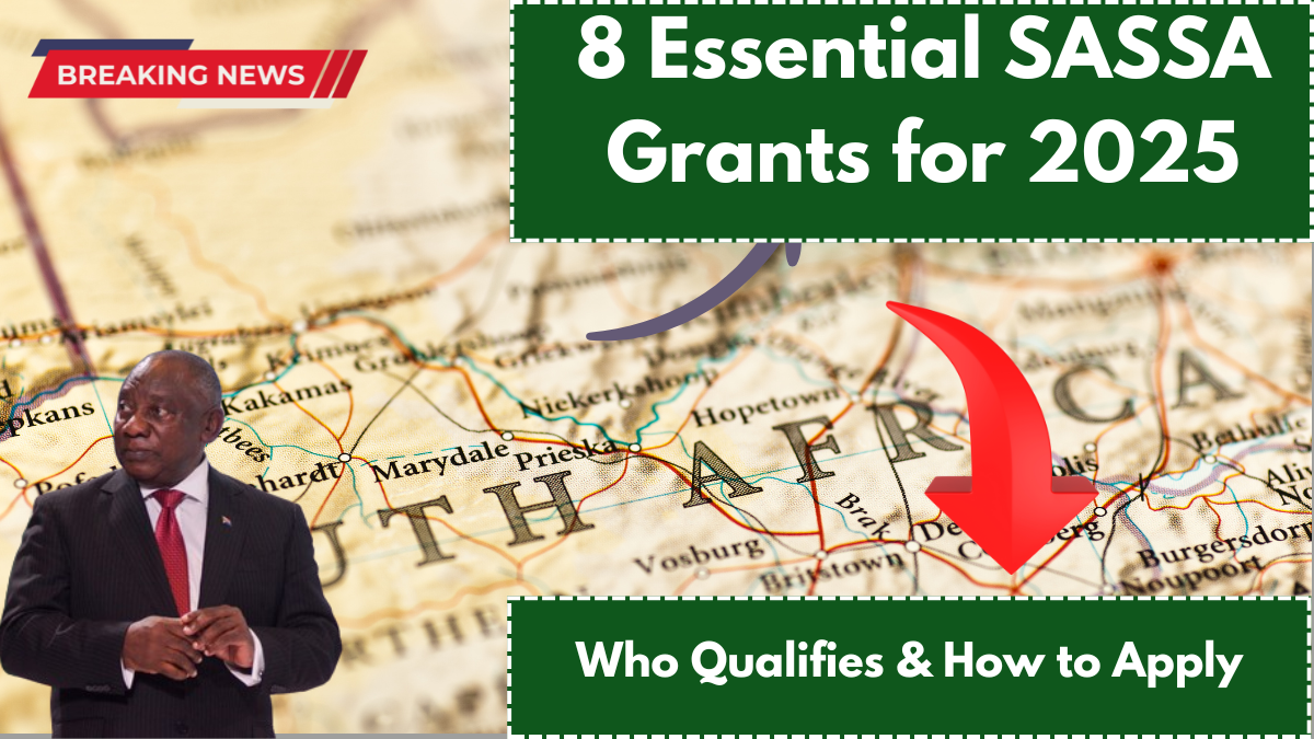 8 Essential SASSA Grants for 2025 – Who Qualifies & How to Apply