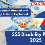 SSS Disability Pension 2025: Check Payment Amount and Eligibility Criteria Explained