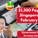 $1,300 Payout for Singaporeans in February 2025 – Government Confirms Increase and Dates