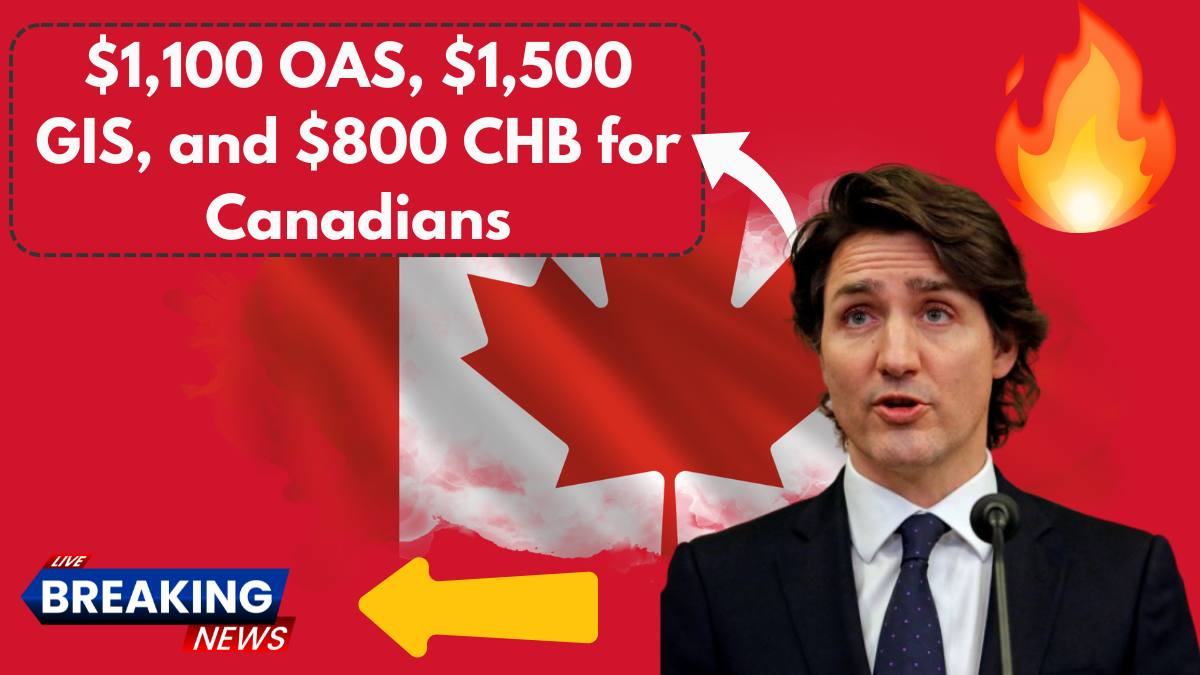 $1,100 OAS, $1,500 GIS, and $800 CHB for Canadians – Fact Check & Payment Details