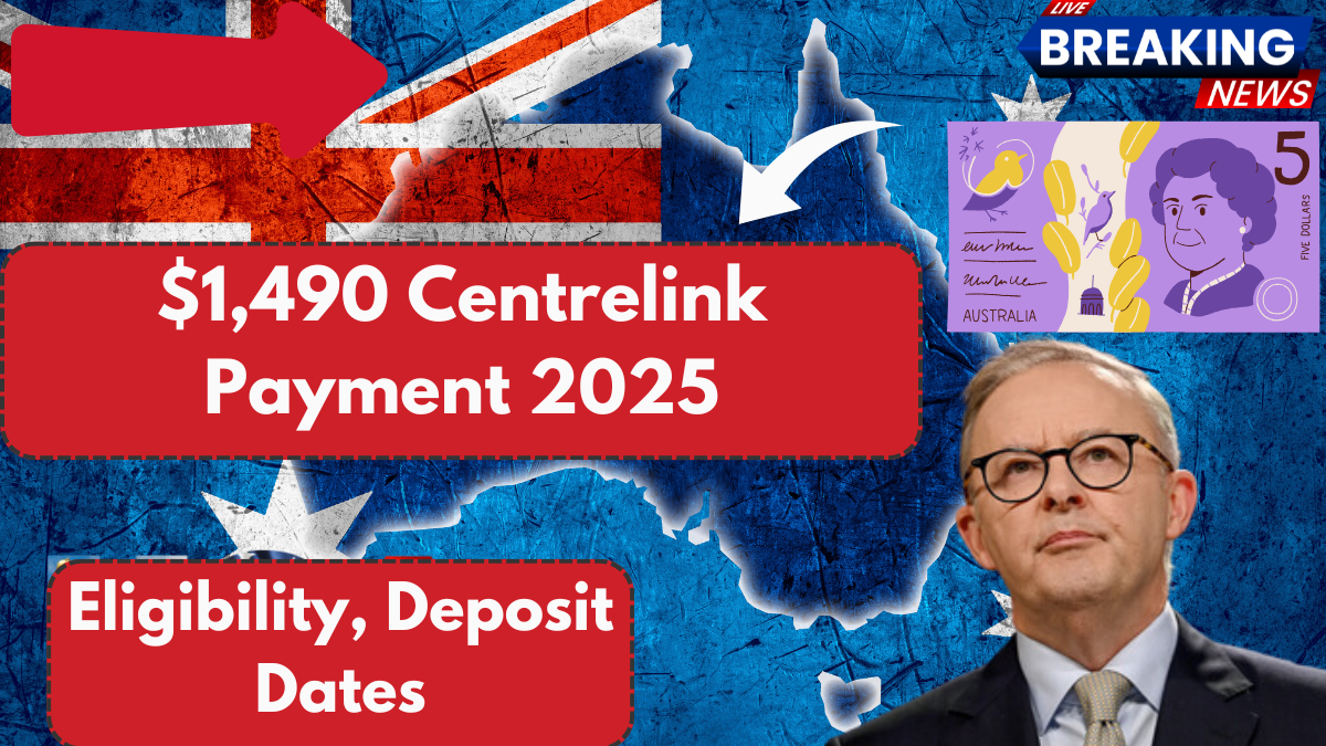 $1,490 Centrelink Payment 2025 – Eligibility, Deposit Dates & One-Off Payment Details