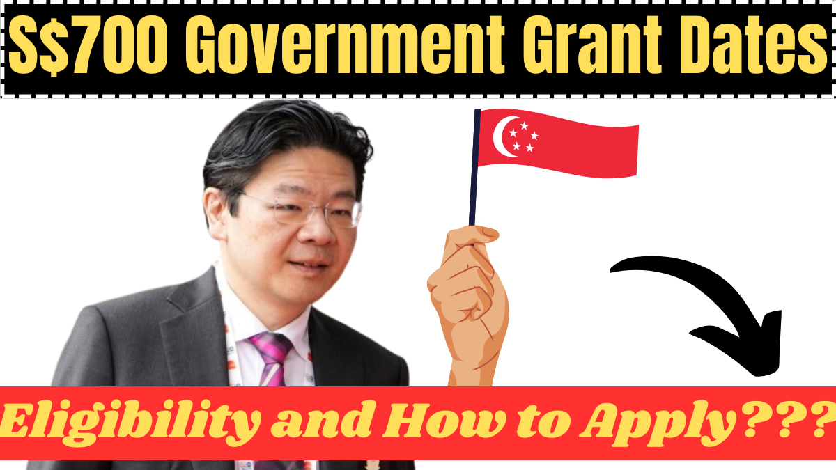 S$700 Government Grant Coming in March