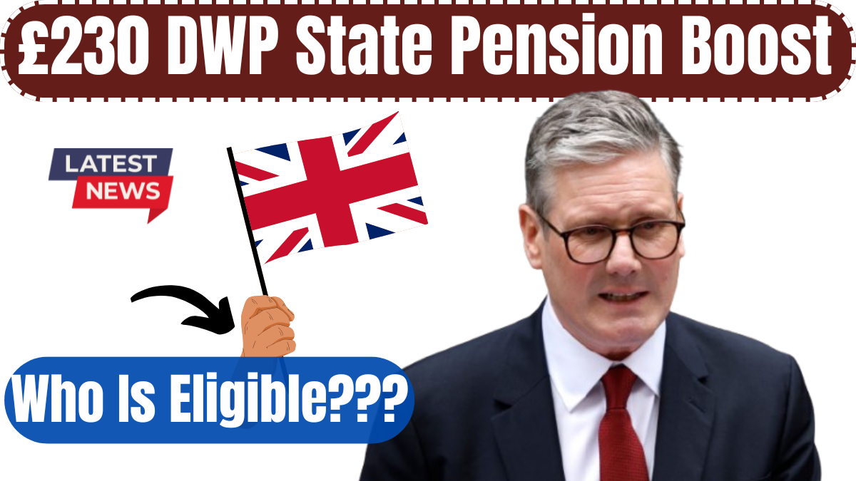 £230 DWP State Pension Boost