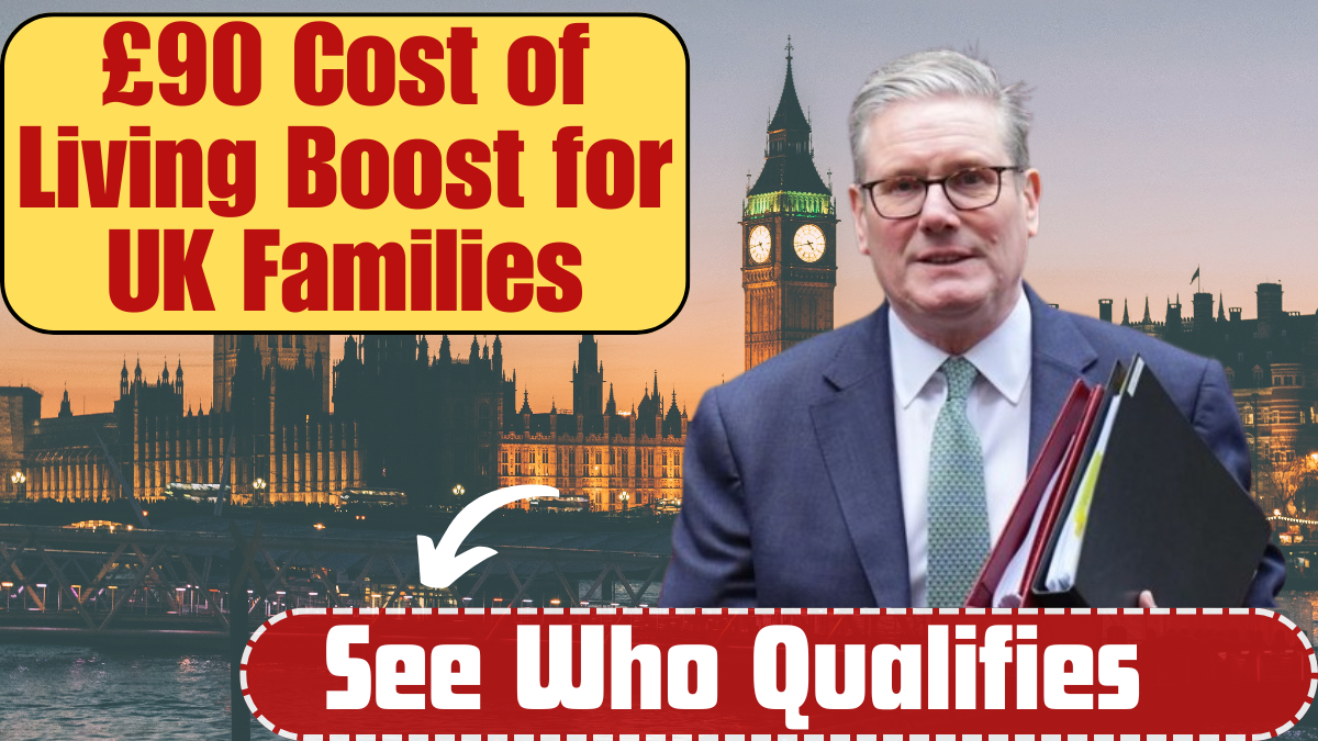 March 2025 £90 Cost of Living Boost for UK Families