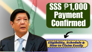 SSS ₱1,000 Payment Confirmed for March 2025 – Eligibility, Schedule & How to Claim Easily