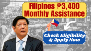 Filipinos ₱3,400 Monthly Assistance