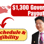 $1,300 Government Payout for Singaporeans in March–April 2025: Full Schedule and Eligibility