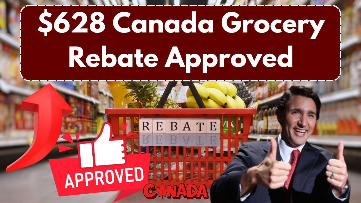 $628 Canada Grocery Rebate Approved – Eligibility, Payment Date & Status Update