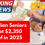 Canadian Seniors to Get $2,350 Relief in 2025 – Eligibility & Payment Details