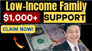 $1,000+ Coming for Low-Income Families in Singapore – Dates and Eligibility Inside