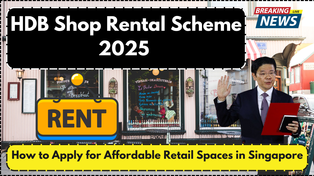 HDB Shop Rental Scheme 2025: How to Apply for Affordable Retail Spaces in Singapore