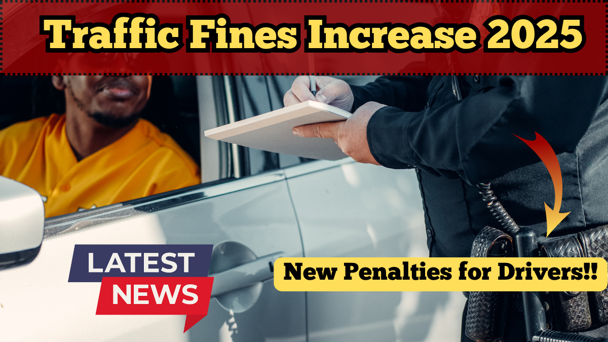 Traffic Fines Increase 2025 – New Penalties for Drivers in India