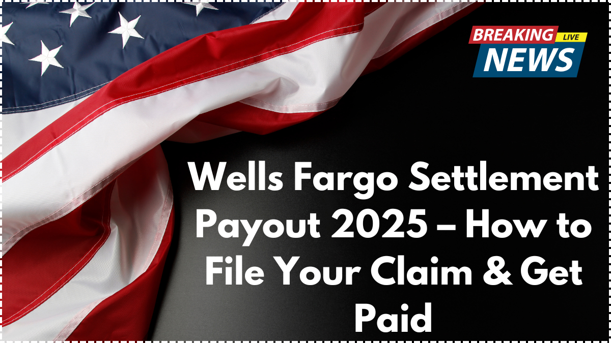 Wells Fargo Settlement Payout 2025 – How to File Your Claim & Get Paid