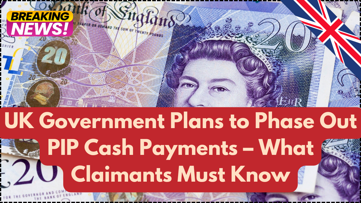 UK Government Plans to Phase Out PIP Cash Payments – What Claimants Must Know